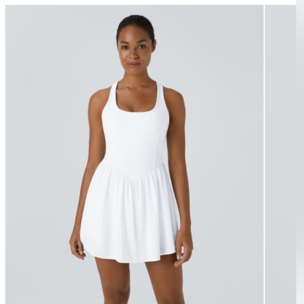 White Halara Dress